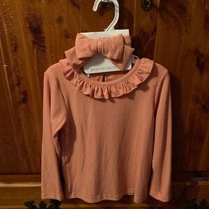 BRAND NEW GIRLS SHIRT SIZE  5! NWT! SMOKE FREE HOME!